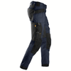 Snickers 6241 AllroundWork, pantalon de travail extensible avec genouillères et poches holster bleu marine Achetez maintenant chez Workwear Nation !