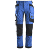Snickers 6241 AllroundWork, pantalon de travail extensible avec genouillères et poches holster True Blue Achetez maintenant chez Workwear Nation !