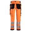 Snickers 6243 AllroundWork, Hi-Vis Stretch Kneepad Holster Work Trousers Class 2 Various Colours Only Buy Now at Workwear Nation!