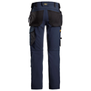 Snickers 6271 AllroundWork, pantalon entièrement extensible avec poches holster, bleu marine uniquement Achetez maintenant chez Workwear Nation !