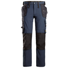 Snickers 6271 AllroundWork, Full Stretch Trousers Holster Pockets, Navy Only Buy Now at Workwear Nation!
