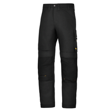  Snickers 6301 AllroundWork, Work Trousers Black Only Buy Now at Workwear Nation!