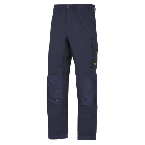 Snickers 6301 AllroundWork, Work Trousers Navy Blue Only Buy Now at Workwear Nation!
