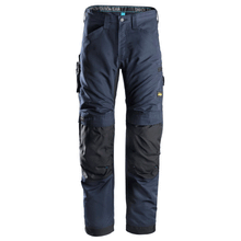  Snickers 6307 LiteWork 37,5® Work Kneepad Trousers Navy Blue Only Buy Now at Workwear Nation!