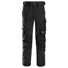  Snickers 6310 LiteWork, 37.5® Kneepad Work Trousers Black Only Buy Now at Workwear Nation!