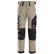  Snickers 6310 LiteWork, 37.5® Kneepad Work Trousers Khaki Only Buy Now at Workwear Nation!
