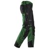 Snickers 6314 RuffWork, Canvas+ Kneepad Work Trousers Forest Green Only Buy Now at Workwear Nation!