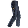 Snickers 6324 AllroundWork, Canvas+ Stretch Work Trousers+ Navy Blue Only Buy Now at Workwear Nation!