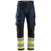 Snickers 6363 ProtecWork, Anti-Static Flame Retardant Hi-Vis Trousers, Class 1 Only Buy Now at Workwear Nation!