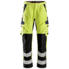 Snickers 6364 ProtecWork, Flame Retardant Arc Protection Hi-Vis Trousers, Class 2 Only Buy Now at Workwear Nation!