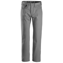  Snickers 6400 Service Chinos Grey Only Buy Now at Workwear Nation!