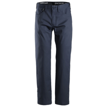  Snickers 6400 Service Chinos Navy Blue Only Buy Now at Workwear Nation!
