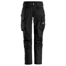  Snickers 6703 AllroundWork, Women’s Stretch Trousers without Knee Pockets Only Buy Now at Workwear Nation!