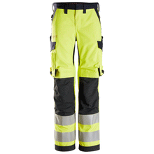 Snickers 6760 ProtecWork, Flame Retardant Womens Hi-Vis Trouser, Class 2 Only Buy Now at Workwear Nation!