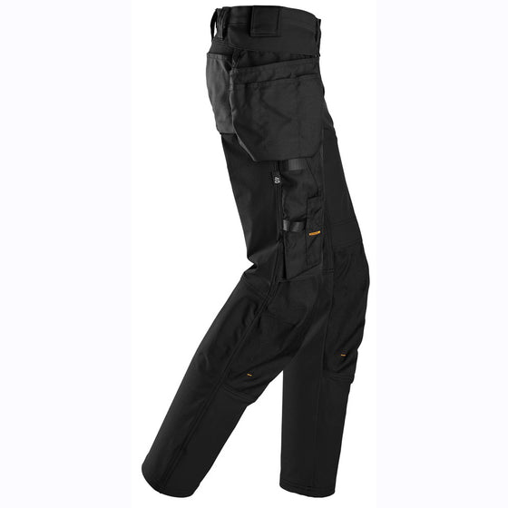 Snickers 6771 AllroundWork, Women's Full-Stretch Trousers Detachable Holster Pockets Only Buy Now at Workwear Nation!