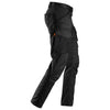 Snickers 6803 AllroundWork, pantalon stretch sans poches aux genoux noir uniquement Achetez maintenant chez Workwear Nation !