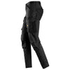 Snickers 6803 AllroundWork, Stretch Trousers without Knee Pockets Black Only Buy Now at Workwear Nation!