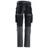 Snickers 6803 AllroundWork, pantalon stretch sans poches aux genoux, gris acier uniquement Achetez maintenant chez Workwear Nation !