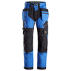Snickers 6902 FlexiWork, Kneepad Holster Pocket Work Trousers True Blue Only Buy Now at Workwear Nation!