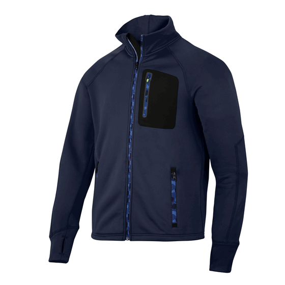 Snickers 8001 FlexiWork Stretch Fleece Jacket Various Colours Only Buy Now at Workwear Nation!