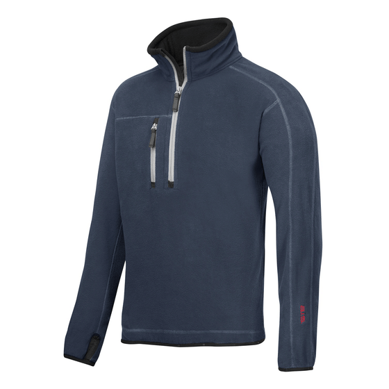 Snickers 8013 A.I.S 1/2 Zip Pullover Fleece Jumper Various Colours Only Buy Now at Workwear Nation!