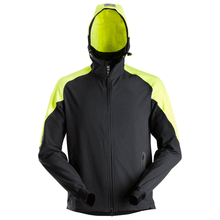  Snickers 8025 FlexiWork, Neon Full Zip Hoodie Only Buy Now at Workwear Nation!