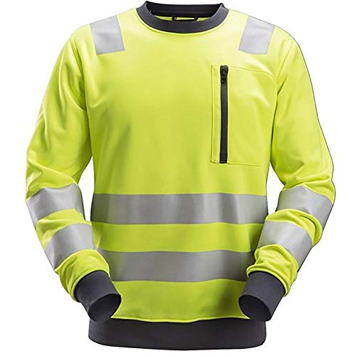 Snickers 8037 AllroundWork, Hi-Vis Sweatshirt CL2/CL3 Various Colours Only Buy Now at Workwear Nation!