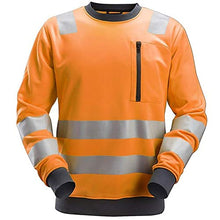  Snickers 8037 AllroundWork, Hi-Vis Sweatshirt CL2/CL3 Various Colours Only Buy Now at Workwear Nation!