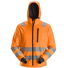  Snickers 8039 AllroundWork Hi-Vis FZ Hoodie CL2/CL3 Various Colours Only Buy Now at Workwear Nation!