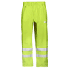 Pantalon de pluie en PU haute visibilité Snickers 8243, classe 2, différentes couleurs uniquement Achetez maintenant chez Workwear Nation !