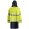 Snickers 8261 ProtecWork, Flame Retardant PU Hi-Vis Rain Jacket, Class 3 Only Buy Now at Workwear Nation!