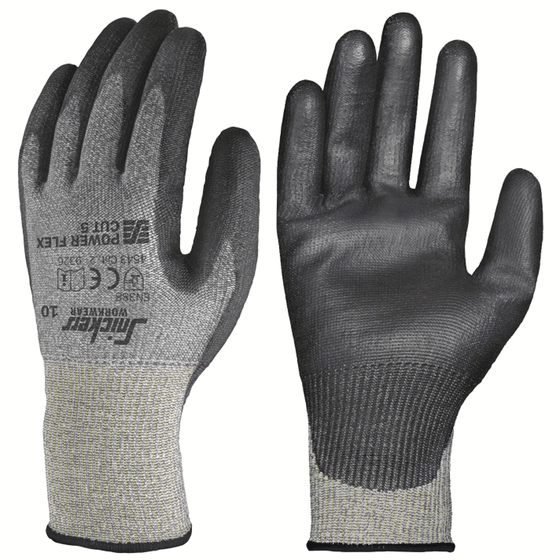 Snickers 9326 Power Flex Cut 5 Gloves Only Buy Now at Workwear Nation!