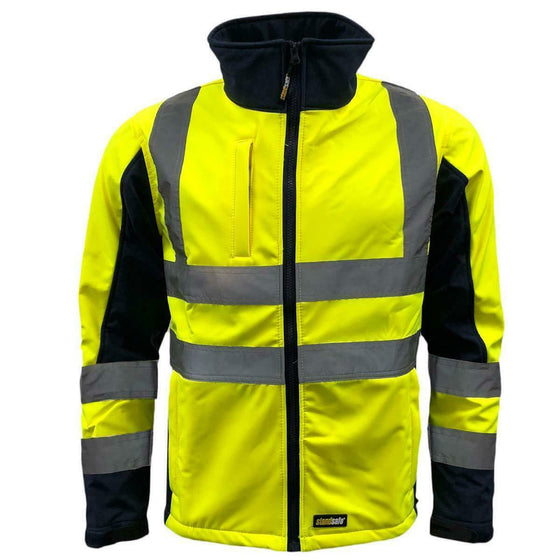 Standsafe HV018 Reflective High Visibility Hi Vis Viz Work Soft Shell Jacket S-5XL Only Buy Now at Workwear Nation!