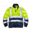 Standsafe HV040 1/4 Zip Hi-Vis Sweatshirt Only Buy Now at Workwear Nation!