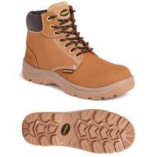  Sterling Steel SS819CM Wheat Nubuck Leather Lightweight Safety Boot S3 Only Buy Now at Workwear Nation!