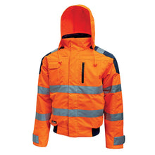  U-Power Best Hi-Vis Waterproof Breathable Work Bomber Jacket Hood Only Buy Now at Workwear Nation!