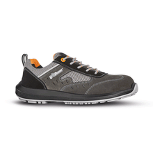Designer steel toe cap top trainers