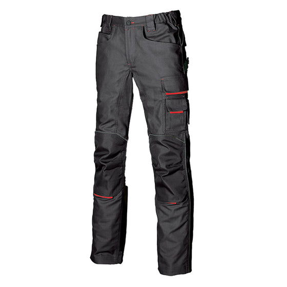 U-Power Free Cargo Combat Work Trouser - Elasticated Waist Only Buy Now at Workwear Nation!