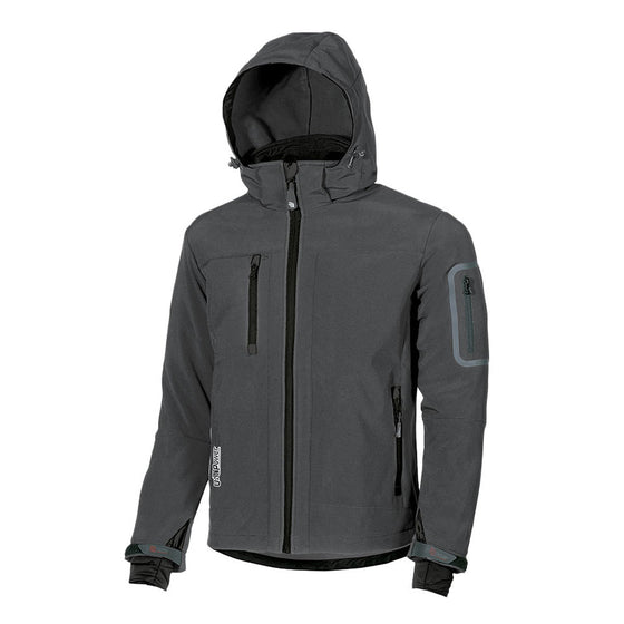U-Power Metropolis Water Resistant Stretch Softshell - Detachable Hood Only Buy Now at Workwear Nation!