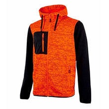  U-Power Rainbow Full Zip Fleece Lined Work Sweatshirt Hooded Only Buy Now at Workwear Nation!