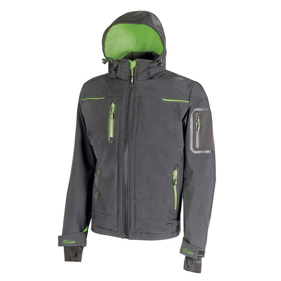 U-Power Space Breathable, Water Resistant Softshell - Detachable Hood Only Buy Now at Workwear Nation!
